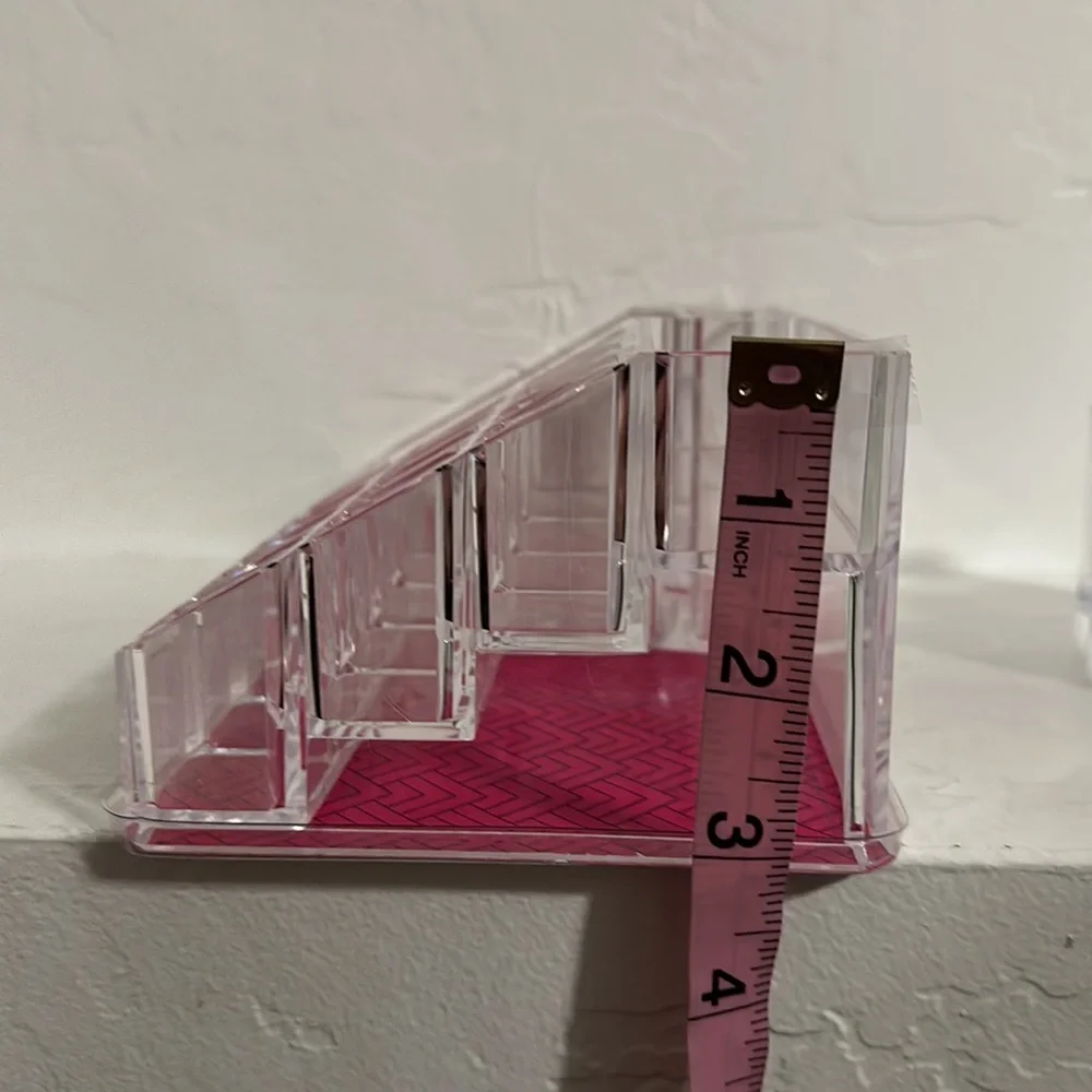 3 pc acrylic cosmetic organizers bundle